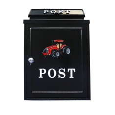 Harewood Red Tractor Post Box