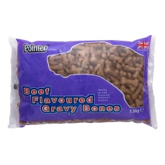 Pointer Gravy Beef Flavoured Bones - 1.5kg