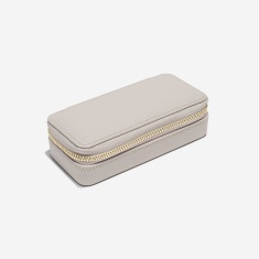 Stackers Medium Travel Box Taupe Stackers Medium Travel Box Taupe