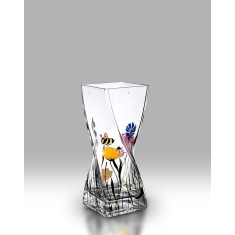 Nobile Bees & Ladybird Twist Vase 20cm