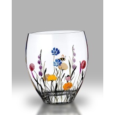 Nobile Bees & Ladybird Curve Vase 21cm