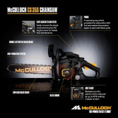 Mcculloch CS 35S Petrol Chainsaw