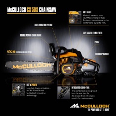 Mcculloch CS 50S Petrol Chainsaw