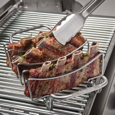 Broil King Stainless Steel Rib Rack & Roast Support