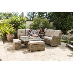 Katie Blake Seville Large Corner Unit With Hi-Lo Table