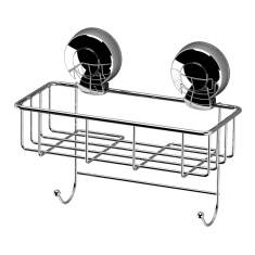Showerdrape Suctionloc Sponge Basket Chrome Showerdrape Suctionloc Sponge Basket Chrome