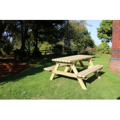 Churnet Valley Deluxe Picnic Table 1.8m