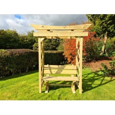 Churnet Valley Tokyo Arch 4ft With Ashcombe Bench