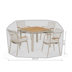 Lifestyle Garden 4 Seater Dining Set Cover
