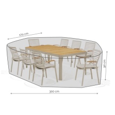 Lifestyle Garden 8 Seater Dining Set Cover