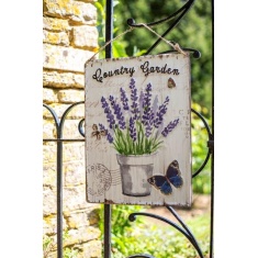La Hacienda Country Garden Garden Sign