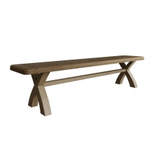 Hexham 2.0m Cross Leg Dining Bench