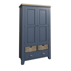 Hexham Painted Blue Larder Unit