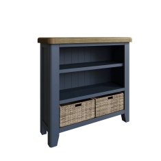 Hexham Painted Blue Small Bookcase