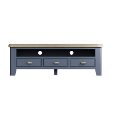 Hexham Painted Blue Large TV Unit