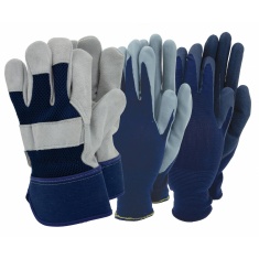 Town & Country Mens Gloves Triple Pack With Rigger Town & Country Mens Gloves Triple Pack With Rigger