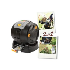 Hozelock Garden Composter 4001 2-1 Easy-Mix Tumbling Composter 100L Hozelock Garden Composter 4001 2-1 Easy-Mix Tumbling Composter 100L