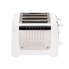 Dualit Lite 4 Slice Toaster - White