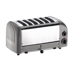 Dualit 6 Slice Toaster - Metallic Silver Dualit 6 Slice Toaster - Metallic Silver