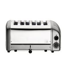Dualit 6 Slice Toaster - Metallic Silver