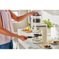 KitchenAid 5KCG8433BAC Artisan 150W Burr Grinder - Almond Cream