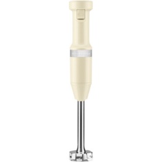 KitchenAid 5KHBV83BAC 180W Corded Hand Blender + Accessories - Almond Cream