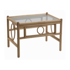 Desser Madrid Coffee Table & Glass Desser Madrid Coffee Table & Glass