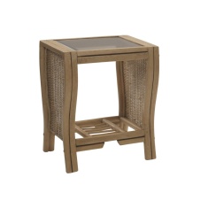 Desser Opera Lamp Table & Glass Desser Opera Lamp Table & Glass