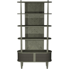 Markham Silver Grey Open Display Unit