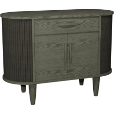 Markham Silver Grey Narrow Sideboard