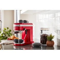 KitchenAid 5KES6503BCA Artisan Semi Automatic Espresso - Candy Apple