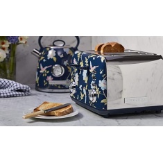 Laura Ashley VQSBT583BSUK Elveden 4 Slice Toaster - Blue