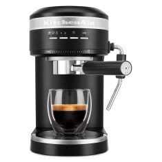 KitchenAid 5KES6503BBK Artisan Semi Automatic Espresso - Cast Iron Black