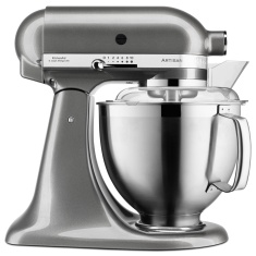 KitchenAid 5KSM185PSBMS 4.8L Stand Mixer - Medallion Silver KitchenAid 5KSM185PSBMS 4.8L Stand Mixer - Medallion Silver