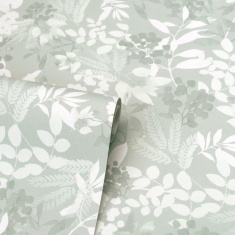 Arthouse Soft Leaves Green Wallpaper