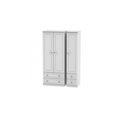Nocton Triple 2 Drawer + Drawer Wardrobe Nocton Triple 2 Drawer + Drawer Wardrobe