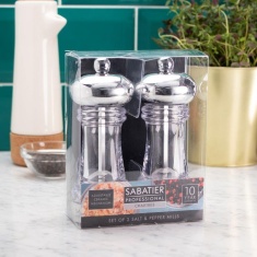 Taylors Eye Witness Sabatier Chartres Salt & Pepper Mill Set Of 2