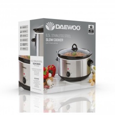 Daewoo SDA1788GE Slow Cooker 6.5L