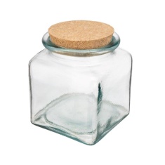 Captivate & Again Recycled Glass Storage Jar 1.5L