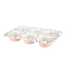 Captivate Eleanor Bowmer Ceramic Muffin Tin Dalmation