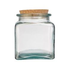 Captivate & Again Recycled Glass Storage Jar 1.1L