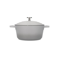 Masterclass Cast Aluminium Casserole Dish 20cm Grey