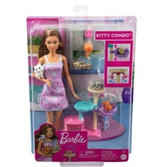 Barbie Kitty Condo Doll And Pets