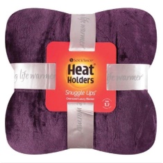 Heat Holder Fleece Blanket/Throw - Mulled Wine