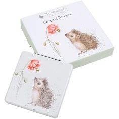 Wrendale Pocket Mirror Hedgehog & Bee