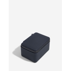Stackers Navy Blue Double Zipped Watch Box