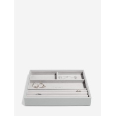 Stackers Pebble Grey Classic Ring & Bracelets Layer Stackers Pebble Grey Classic Ring & Bracelets Layer