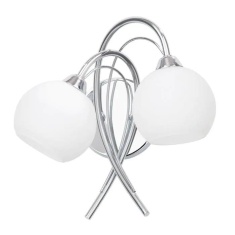 BHS Soni Wall Light - Chrome/Opal