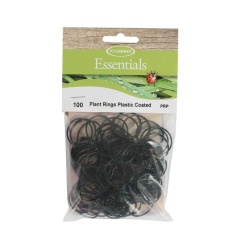 Tildenet Plant Rings Plastic Coated 25mm (50)