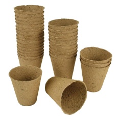 Westlands Gro-Sure Fibre Pots Round 6Cm 24Pk Westlands Gro-Sure Fibre Pots Round 6Cm 24Pk